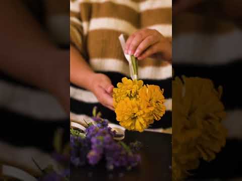 An Easy Way To Dry Flowers