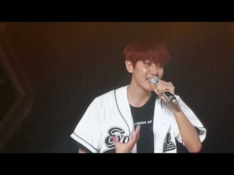 161126 EXO baekhyun 백현 imitated IRONMAN @ EXO'rDIUM in Taipei Mildred ReMasterson