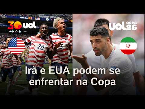 Irã e EUA podem se enfrentar nas oitavas na tabela da Copa do Mundo; entenda chaveamento