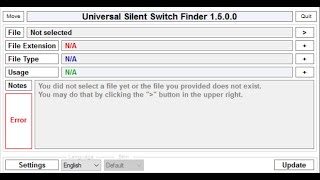 Application Packaging steps to find Silent Switches of the Source Or Media Files - Part 2