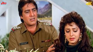 Download lagu Dil Ghabrata Hai 4K Video - Kumar Sanu's Most Emotional 90s Hit | Police Aur Mujrim - Sad Song mp3