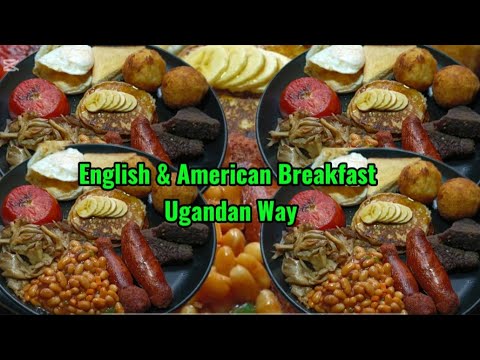 Yiga Okufumba Breakfast Yabazungu | Homemade English & American Breakfast Ugandan Way