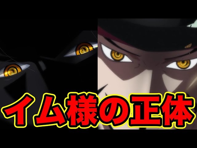 イム様の眼とミホークの眼 One Piece Youtuberandom