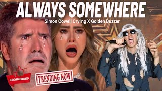 Download lagu Simon Cowell Cried When The Heard Extraordinary Voice Singing Always Somewhere - Scorpions mp3