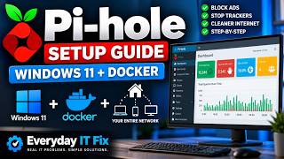 How to Set Up Pi-hole on Windows 11 Using Docker (Step-by-Step)