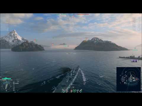 World of Warships: Des Moines in 0.6.1
