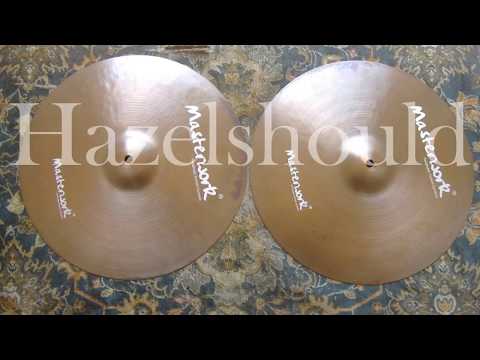 Masterwork Prototype Pre Aged 15" Paperthin Hi Hats 872 & 958gs
