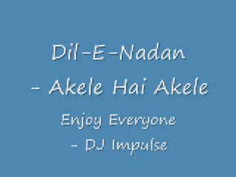 DJ Impulse - Dil-E-Nadan - Akele Hai Akele