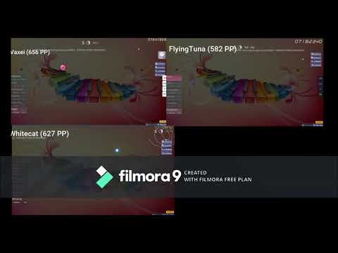 MANIERA (THREE DIMENSIONS) Whitecat VS Vaxei VS FlyingTuna (Reupload)