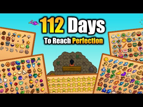 I Played 100.... 112 Days of Stardew Valley to Achieve Perfection