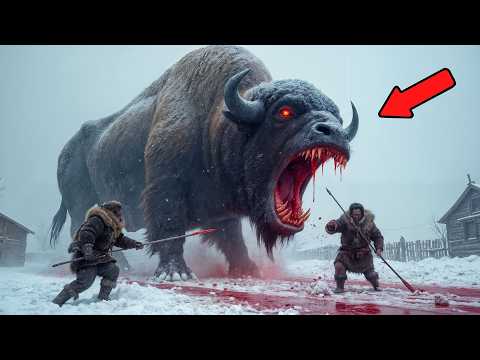 Giant Wild Bison Hunted in −71°C Yakutia | What the Nomads Faced Was Beyond Belief