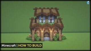Minecraft How to Build a Medieval Granary Tutorial
