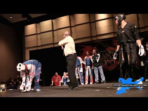 Jason Grenier vs Chad Cannon - Team Sparring Finals - Amerikick Internationals 2014