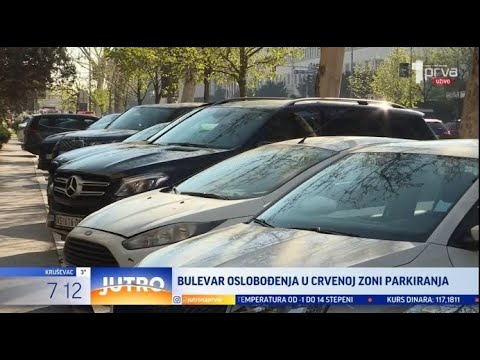 Промена зоне паркирања у Новом Саду („Јутро”, Прва ТВ, 10. 4. 2025.)