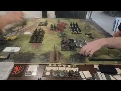 ASOIAF Battle Report 7 - Baratheon (Renly Baratheon) vs Nights Watch (Jon Snow)