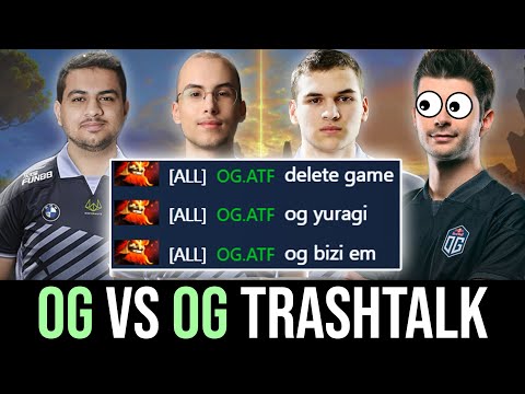 OG vs OG Ultimate Trashtalk Battle — ATF, Ceb, w33 vs Yuragi, BZM