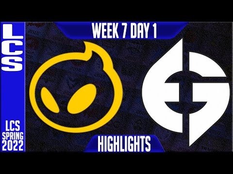 DIG vs EG Highlights | LCS Spring 2022 W7D1 | Dignitas vs Evil Geniuses