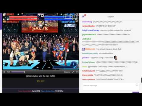 SaltyBet: Team UpperWaifu Vs. Team NutAndJam