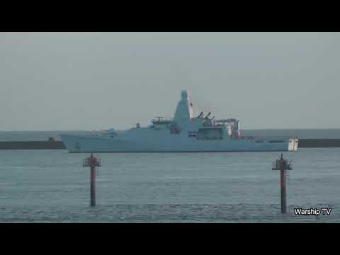 ROYAL NETHERLANDS NAVY OFFSHORE PATROL VESSEL HNLMS ZEELAND P841 IN PLYMOUTH SOUND - 20th Nov 2020
