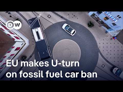 歐洲議會擬推翻2035禁燃油車令？！ | DW新聞 (European Commission proposes reversing ban on combustion engine vehicles from 2035 | DW News)