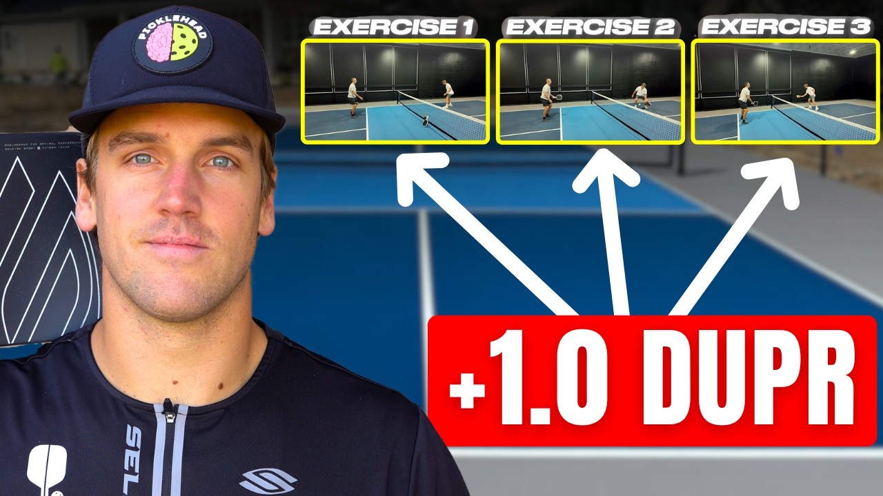 If I wanted to add +1.0 to My DUPR in 2026, I'd do these drills: Part 1