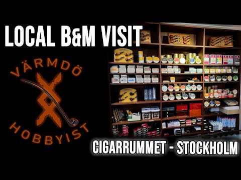 Local Shop visit: Cigarrummet - Stockholm