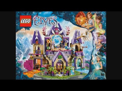 LEGO Elves 41078 Skyra's Mysterious Sky Castle - instruction timelapse