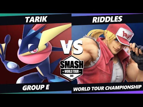 SWT Championship Group E - Riddles (Terry) Vs. Tarik (Greninja) SSBU Ultimate Tournament