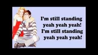Still standing by Glee cast with lyrics!