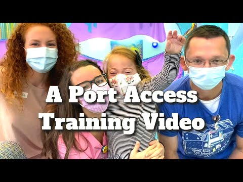 An Implanted Port Access Training Video