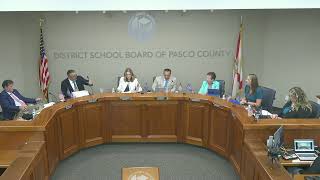 Pasco County School Board Meeting- May 19, 2026