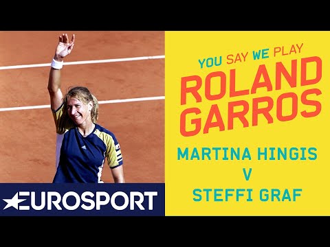 Martina Hingis and Steffi Graf | You Say, We Play - Day 8 | Eurosport