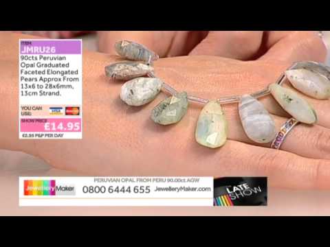 Blue Apatite for JewelleryMaker LIVE 8/6/14