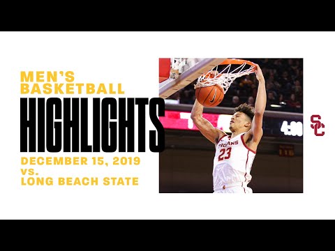Men's Basketball: USC 87, LBSU 76 - Highlights 12/15/19