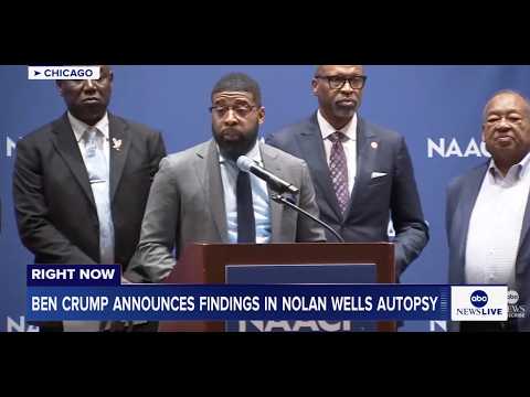 Attorney Ben Crump announces preliminary findings in independent autopsy of Nolan Wells: LIVE
