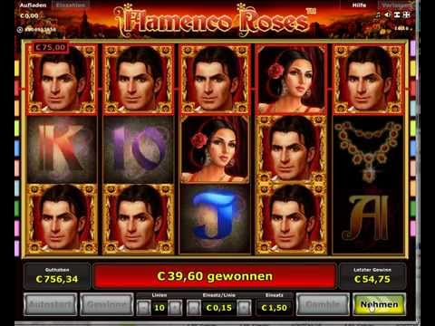 Flamenco Roses Slot - Freispiele mit 1.50 Euro - 316-facher Gewinn