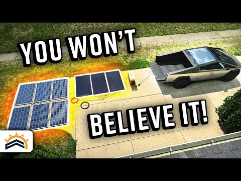 How Many Solar Panels Are Needed To Charge A Tesla
