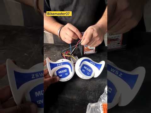 18 sounds horn testing 😧😀 car bikes universal fitting guy's subscribe karna na bhule thank you 🙏 🥺