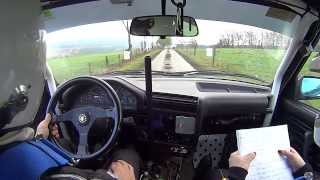 preview picture of video 'Onboard B1 ES2 Rallye des Crêtes : L Junius - J Hugo sur BMW E30 316i (Sony HDR-AS15)'