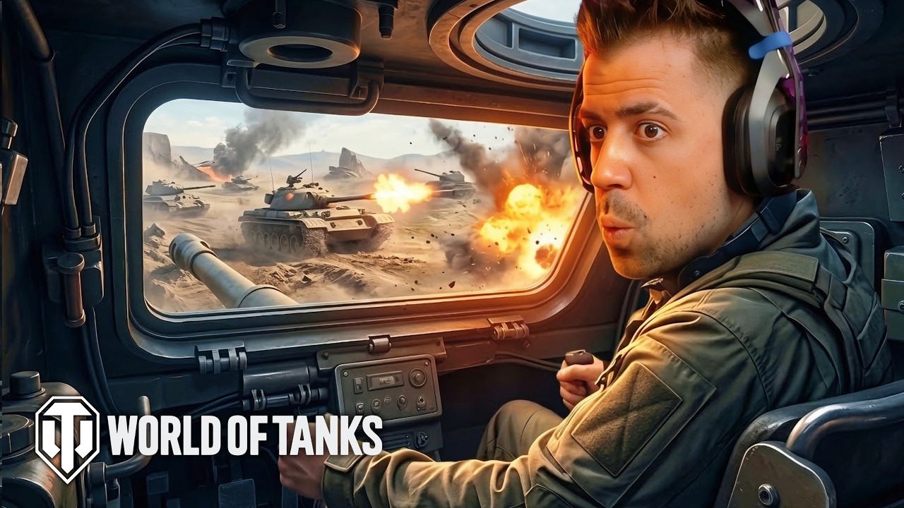SOMOS SOLDADOS DE GUERRA EN TANQUES ESPECTACULARES