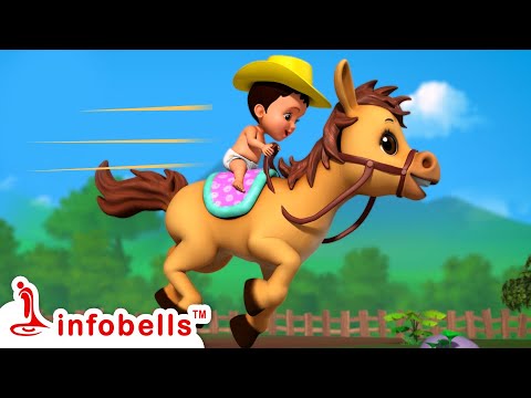 , title : 'Chal Mere Ghode Chal Chal Chal & much more | Hindi Rhymes Collection for Children | Infobells'