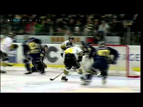 Kvartsfinal 1: HV71 2 - 4 AIK - Elitserien 2011 - (Canal+ sändning)