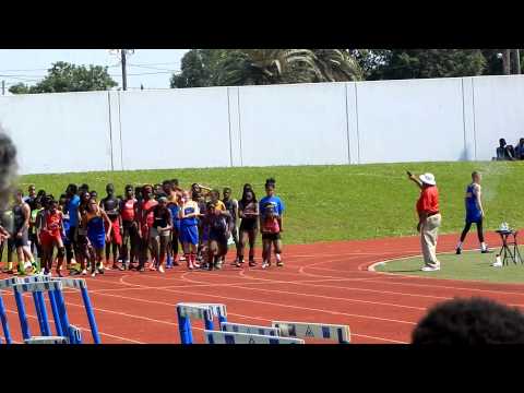 Mainland Jaguas Meet 13-14 Girls 100 Meter Dash Heat (5/5) 5/2/15