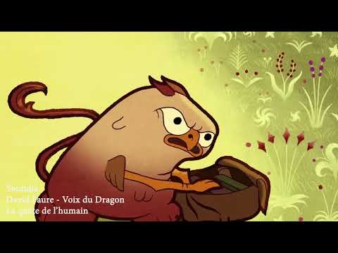 La quête de l'humain un film d'animation avec les voix de David Faure, Jean Christophe Lebert...