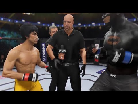 Bruce Lee vs. The Batman - Legendary UFC Fighters (EA Sports UFC 3)