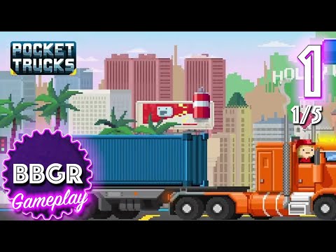Pocket Trucks: Route Evolution - Review 1/5, Game Play Walkthrough No Commentary 1