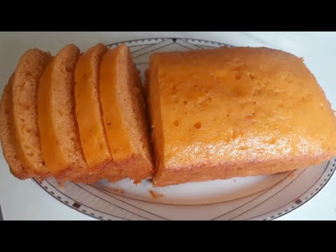 orange pound cake || orange cake without oven||