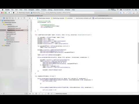 iOS Animation with Swift Cube Transition class 52