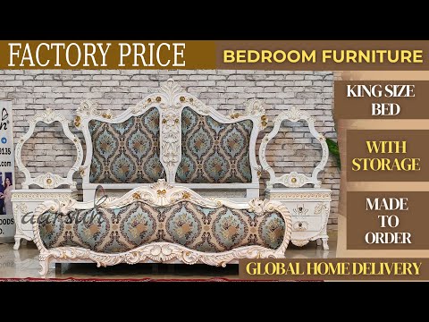 YT1078 Modern Bedroom Set with Side Tables at Factory Price - Direct from Manufacturer Video
