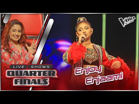 Siumi Sachinthani | Enjoy Enjaami | Team Hirushi | Quarter Finals | The Voice Sri Lanka
